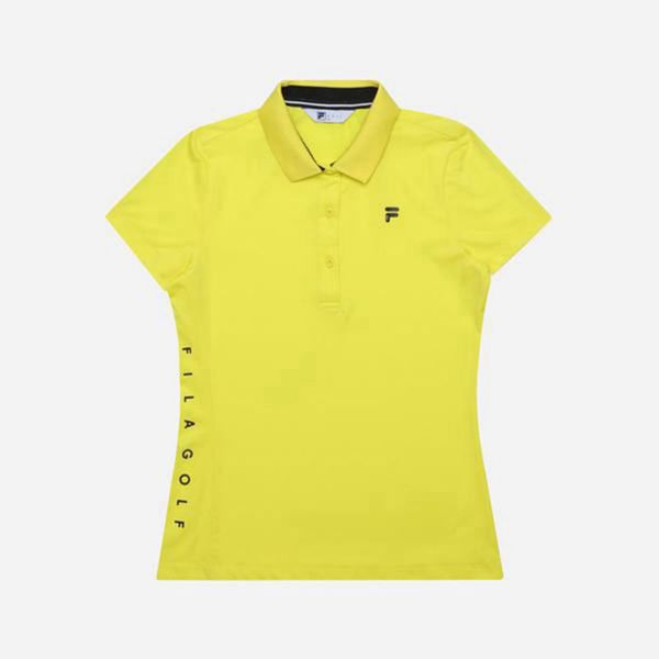 Fila Polokošeľa Damske Žlté - Golf Basic Vypredaj - Slovakia 63194-QYGS